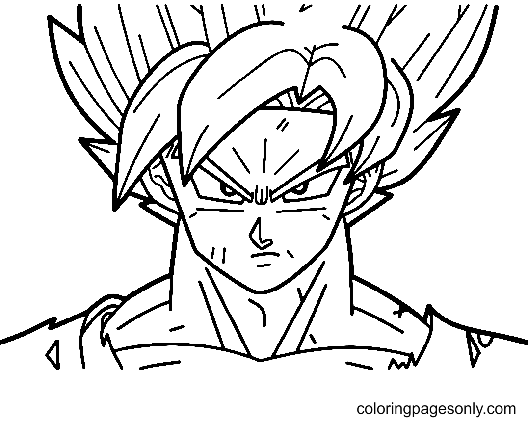 Dragon Ball Super: Super Hero Coloring Pages Printable for Free Download