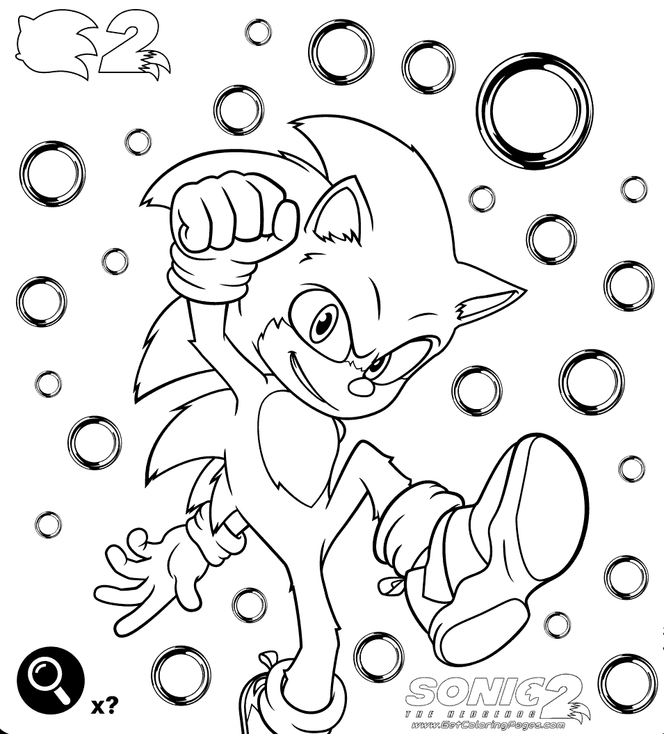 How to Draw Sonic the Hedgehog Coloring Pages - Get Coloring Pages