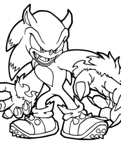 19+ Sonic Exe Coloring Sheets