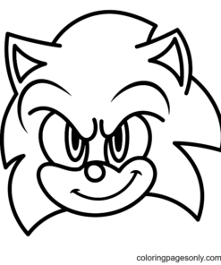 Sonic the Hedgehog 2 Coloring Pages Printable for Free Download