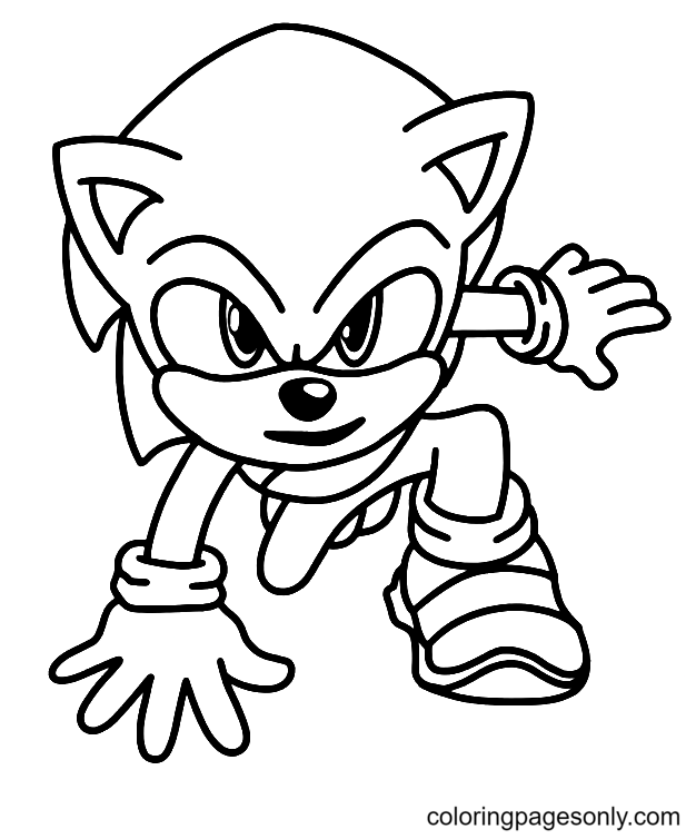Sonic The Hedgehog Coloring Beautiful Sonic Coloring Pages  Super coloring  pages, Pokemon coloring pages, Hedgehog colors