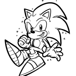 72 Sonic Coloring Pages (Free PDF Printables)