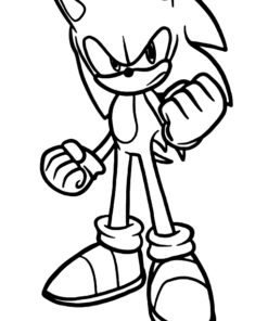 Sonic the Hedgehog 2 Coloring Pages Printable for Free Download