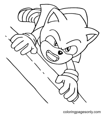 Sonic the Hedgehog 2 Coloring Pages Printable for Free Download