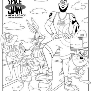 Speedy Gonzales Coloring Pages Space Jam: A New Legacy - Get