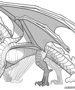 Dragon Coloring Pages Kids Coloring Book Printable 19 Pages Dragon Coloring  Activity 3kids Animal Coloring Sheet PDF Download -  Israel