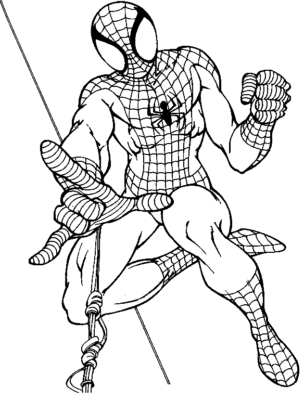 Spiderman Coloring Pages Printable for Free Download