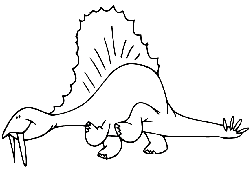 Spinosaurus Coloring Pages Printable for Free Download