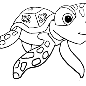 Squirt Coloring Pages Printable for Free Download