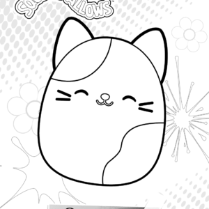 Squishmallow Coloring Pages Printable for Free Download