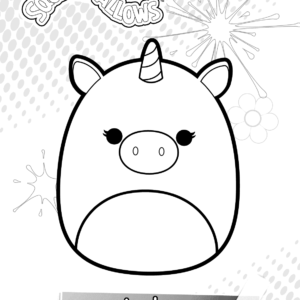 Squishmallow Coloring Pages Printable for Free Download