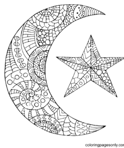 Star Coloring Pages Printable for Free Download