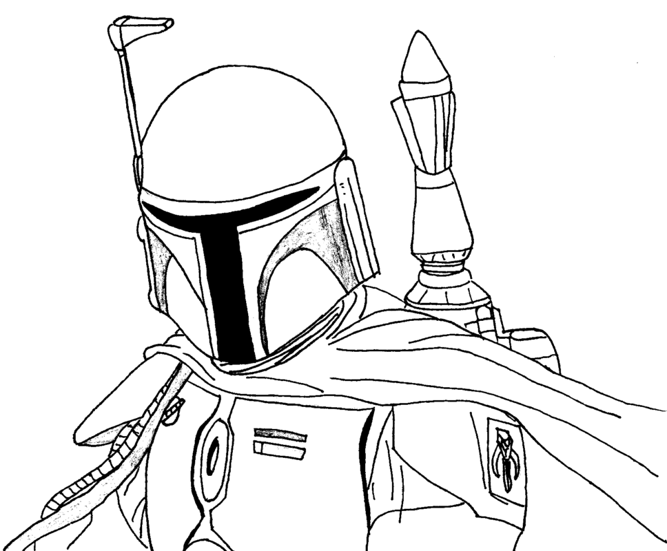 Mandalorian Coloring Pages Printable for Free Download