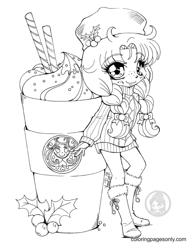 Starbucks Coloring Pages Printable for Free Download