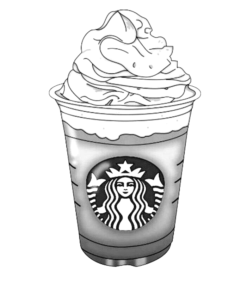 Starbucks Coloring Pages Printable for Free Download