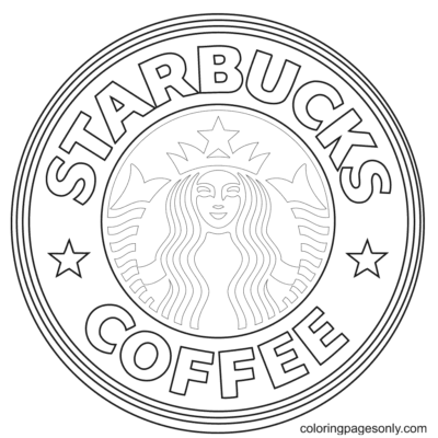 Starbucks Coloring Pages Printable for Free Download