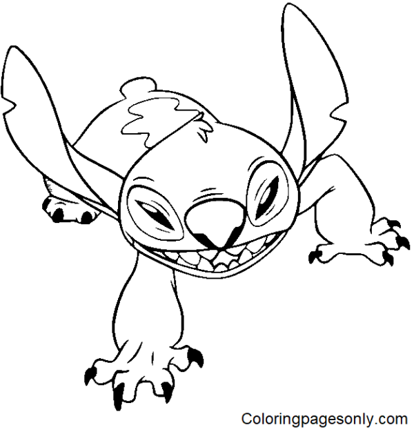 Lilo & Stitch Coloring Pages Printable for Free Download