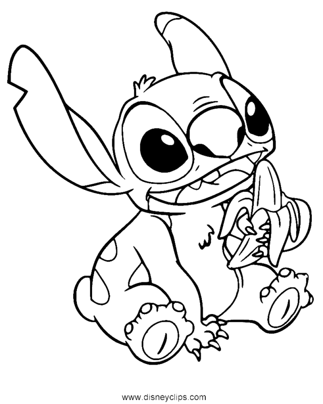 Lilo & Stitch Coloring Pages Printable for Free Download