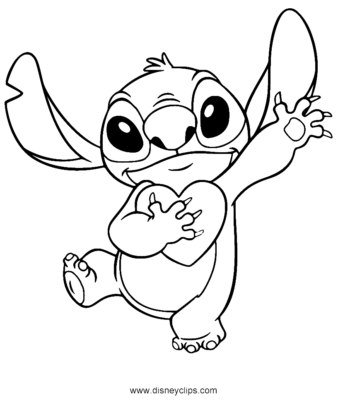 Lilo & Stitch Coloring Pages Printable for Free Download