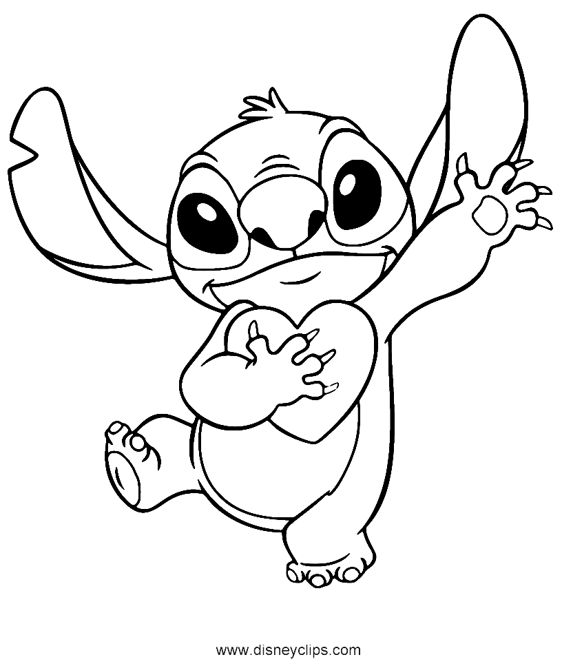 Relax Stitch Coloring Page  Disney coloring pages printables, Stitch  coloring pages, Disney coloring pages