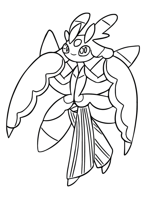 Lurantis Coloring Pages Printable for Free Download