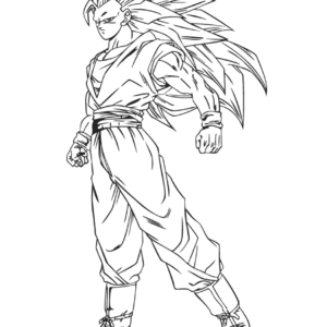 Goku Super Saiyan 5 Coloring Pages