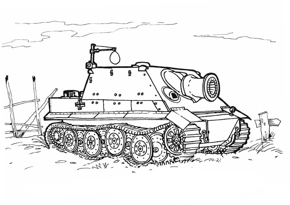 Tank Coloring Pages Printable for Free Download