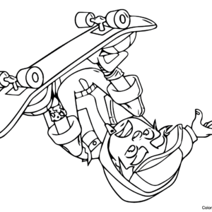 Coloring page Subway Surfers 2  Subway surfers, Surfer, Coloring pages