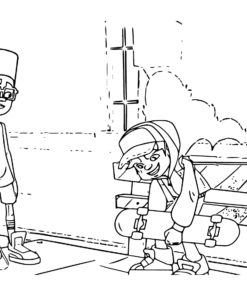 Subway Surfers Coloring Pages Printable for Free Download