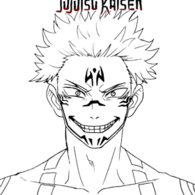 Jujutsu Kaisen Coloring Pages Printable for Free Download