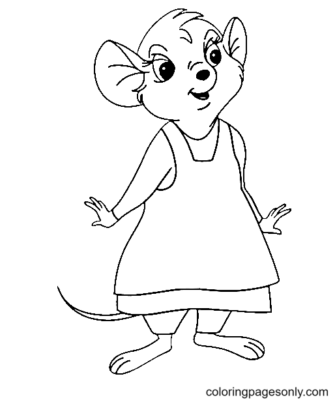 The Rescuers Coloring Pages Printable for Free Download