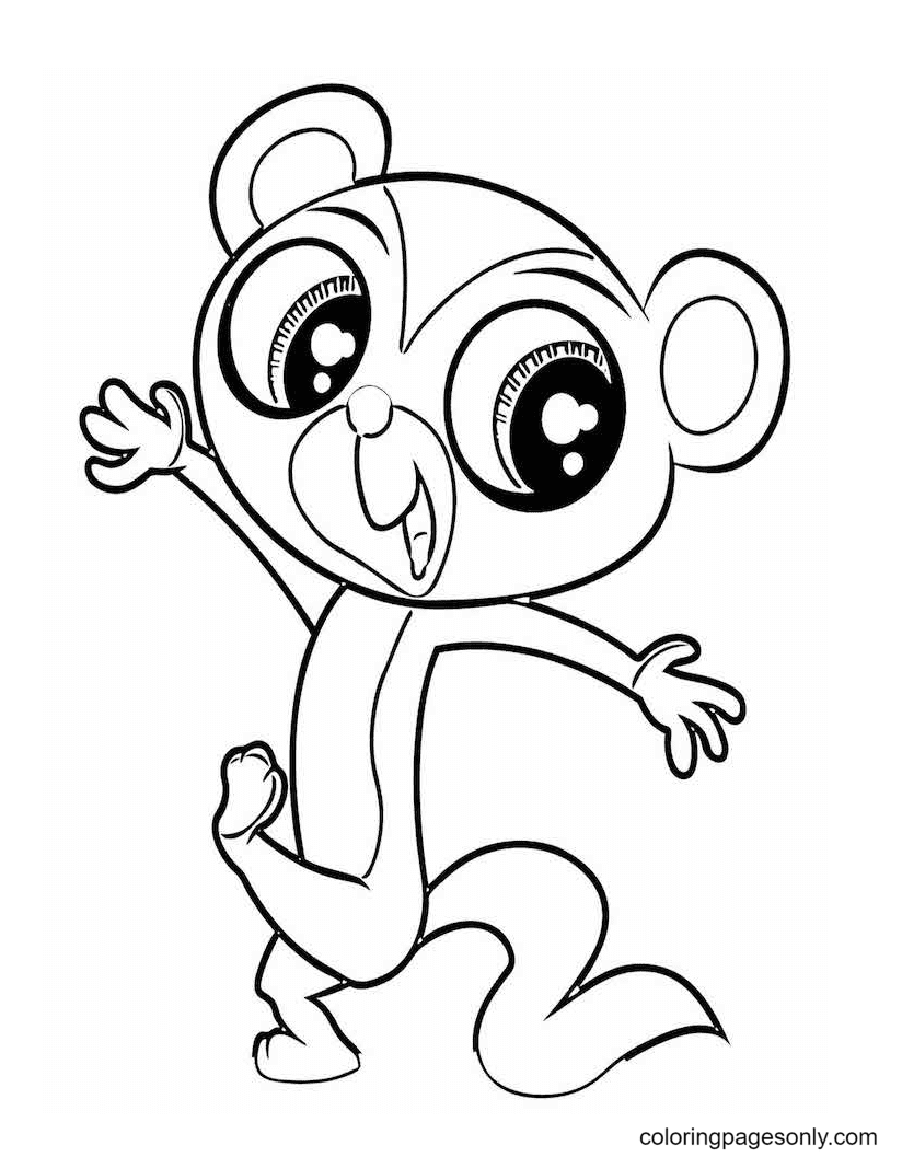 Littlest Pet Shop Coloring Pages Printable for Free Download