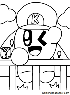 Kirby Coloring Pages Printable for Free Download