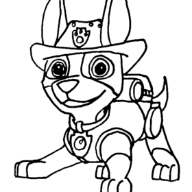 Tracker Paw Patrol Coloring Pages Printable For Free Download