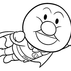 Anpanman Coloring Pages Printable for Free Download