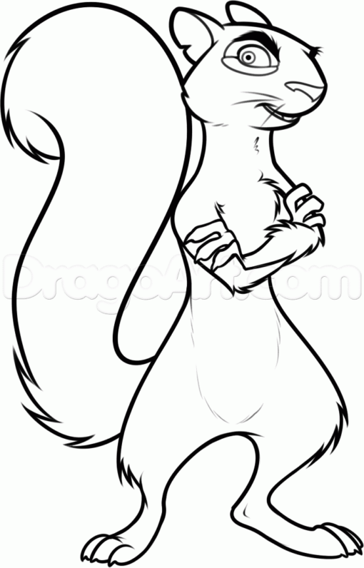 The Nut Job Coloring Pages Printable for Free Download