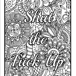 You Are a F*cking Rock Star: A Motivational Swear Word Coloring