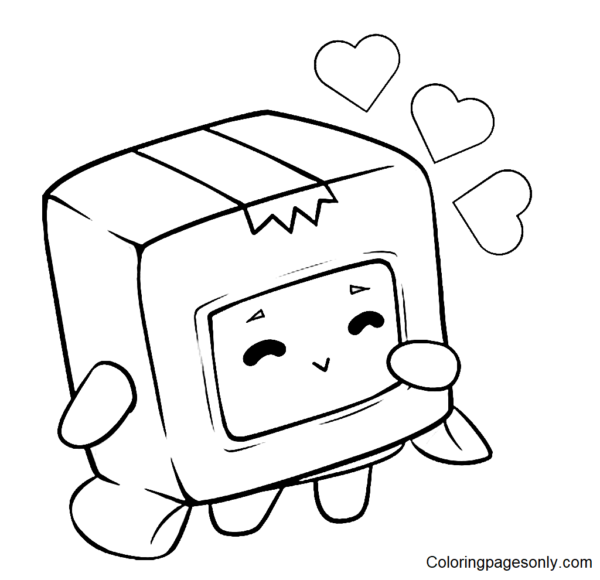 LankyBox Coloring Pages Printable for Free Download