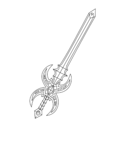 Sword Coloring Pages Printable for Free Download