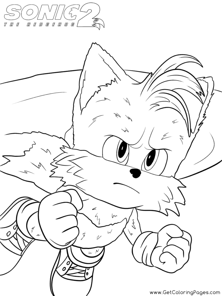 Tails Coloring Pages Printable For Free Download 6317