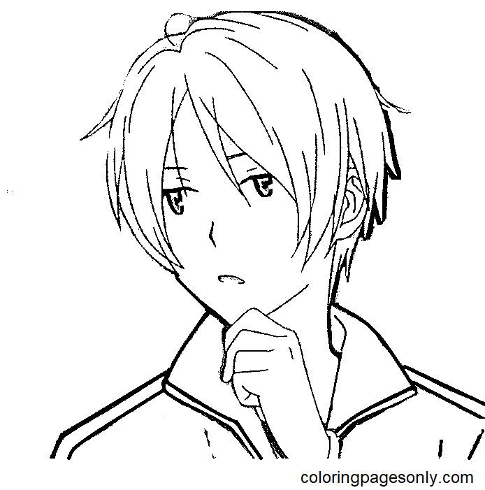 Natsume Yuujinchou Coloring Pages Printable for Free Download