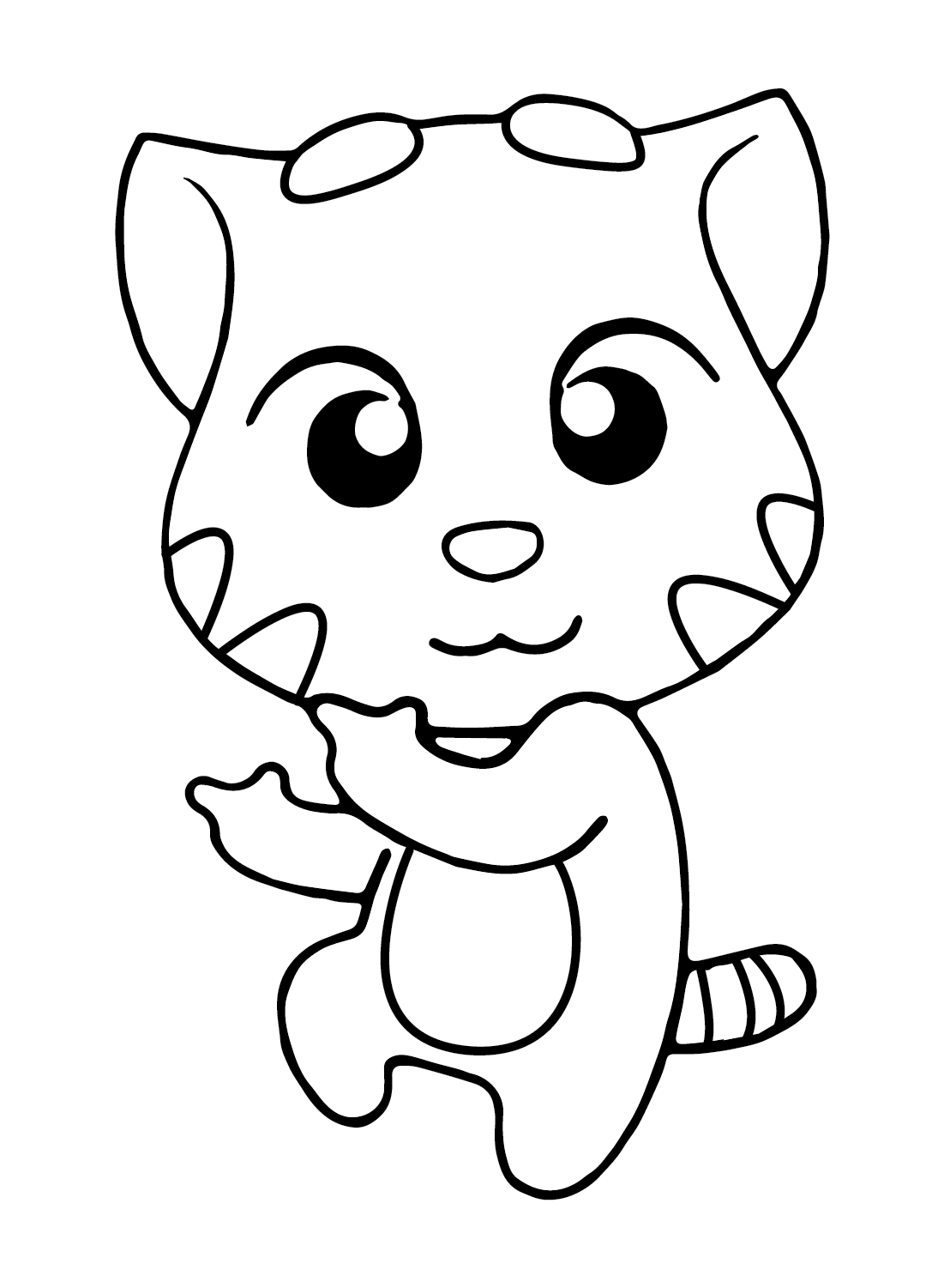 Talking Ben Coloring Pages Printable for Free Download