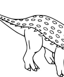 Ankylosaurus Coloring Pages Printable for Free Download