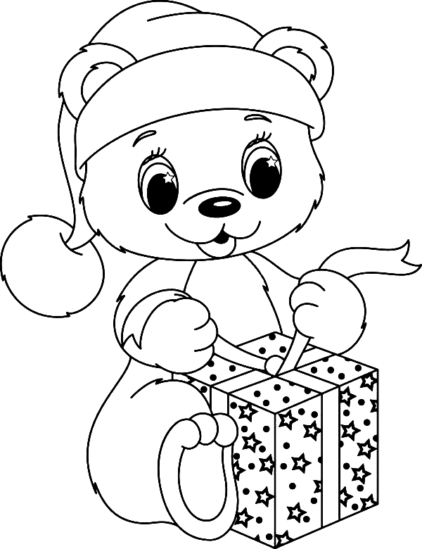 Teddy Bear Coloring Pages Printable for Free Download