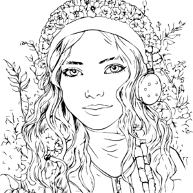 Teenage Girls Coloring Pages Printable for Free Download