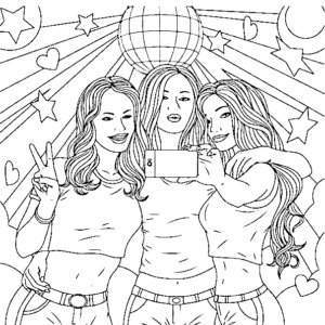 BFF Coloring Pages Printable for Free Download