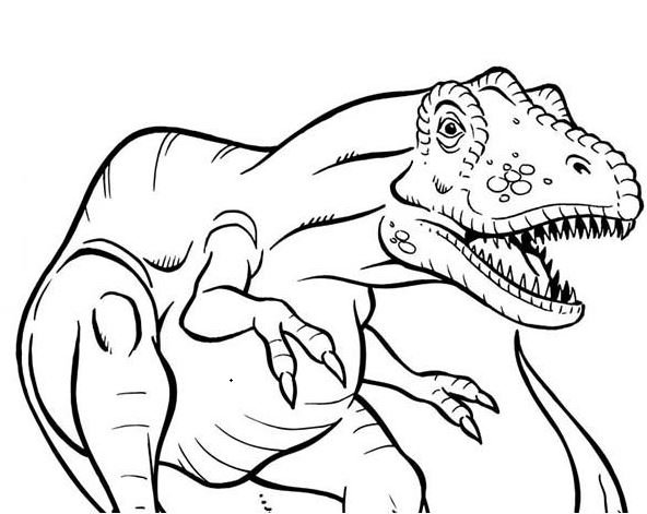 Tyrannosaurus Coloring Pages Printable for Free Download