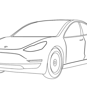 Tesla Coloring Pages Printable for Free Download