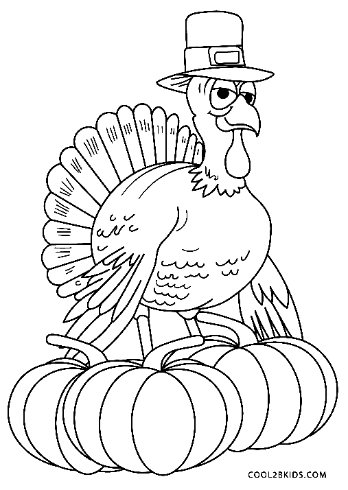 Turkey Coloring Pages Printable for Free Download