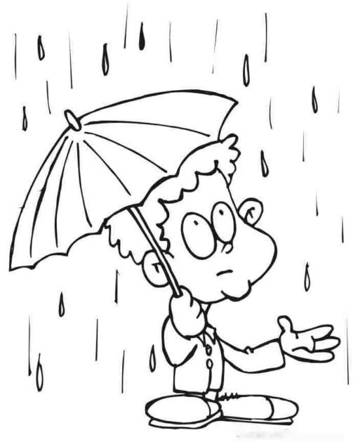 Precipitations Coloring Pages Printable for Free Download